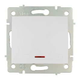 Solera Conmutador/interruptor luminoso 10ax 250v serie europa, blanco, empotrar, erp02ilqc Precio: 5.89000049. SKU: S7906879