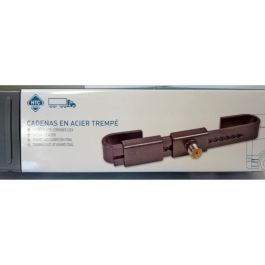 Htc Equipement Cerradura de Seguridad para Contenedores y Camiones de Acero Endurecido con 2 Llaves y Tapa