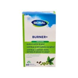 BIONAL Burner+ 60 Cápsulas. Quemagrasas natural con café verde, té verde, L-carnitina. Ayuda metabolismo y glucosa. Precio: 21.5000005. SKU: B16EKA5S98