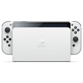 Nintendo Switch OLED Blanca - Consola de Videojuegos con Pantalla OLED de 7 Pulgadas y 64 GB