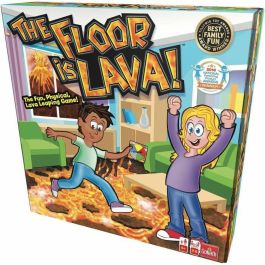 Goliath Floor is lava - Juego de mesa infantil de saltos y equilibrio - Favorece la actividad física y la destreza - A partir de 5 años