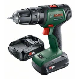 Bosch UniversalImpact 18 Taladro percutor con 2 baterías 1,5Ah, 20 posiciones de par, 2 velocidades, diseño ergonómico