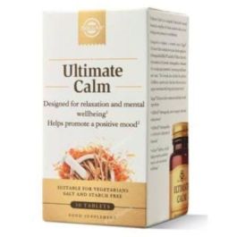Solgar ULTIMATE CALMA Comprimidos para Relajación, Estrés y Bienestar Mental con Ashwagandha KSM-66 y Azafrán affron - 30 unidades Precio: 28.6899998. SKU: B1ALYG38PH