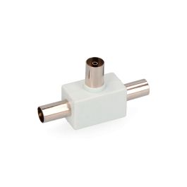 Edm Derivador TV 1 base + 2 clavijas, Metal/PVC, Blanco Precio: 1.49999949. SKU: B198WJZTST