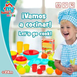 Set de Alimentos de Juguete Colorbaby Menaje y utensilios de cocina 31 Piezas (6 Unidades) Set de Alimentos de Juguete Colorbaby Menaje y utensilios de cocina 31 Piezas (6 Unidades)