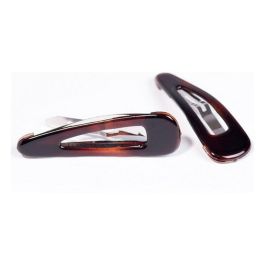 Inca Clip Concha Francesa - Pack de 2 Pinzas de Pelo Elegantes Marrón para Peinados Versátiles y Sujetar Mechones Precio: 2.59000016. SKU: B1JDNE5ZYB