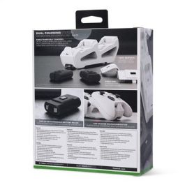 Power A 1524377-01 Estación de Carga Dual Xbox Blanca para Mandos Xbox Series X|S y Xbox One