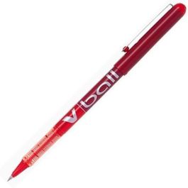 Pilot Roller Tinta Líquida V-Ball 05 Rojo - 0.5 mm, VSystem, Tubo Acero Inoxidable Precio: 1.88999943. SKU: BIXNVBR