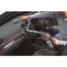 Black+Decker PV-1200-AV Recogetodo Ciclónico para Automóvil, Aspirador de Mano 12V con Cabezal Pivotante y 5m de Cable Black+Decker PV-1200-AV Recogetodo Ciclónico para Automóvil, Aspirador de Mano 12V con Cabezal Pivotante y 5m de Cable