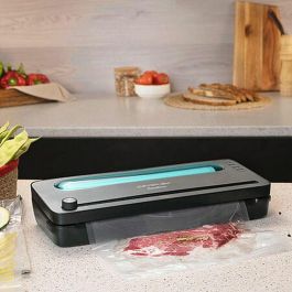 Cecotec SealVac 120 SteelCut sellador al vacío 750 mbar 120W Negro