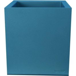 Jardinera cuadrada RIVIERA GRANIT - Plástico - 40x40 cm - Azul Precio: 48.78999994. SKU: B1DE95D9AK