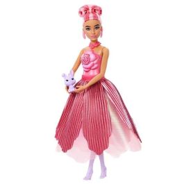 Mattel Muñeca Barbie Petal Pop JMF59 Rosa Roja