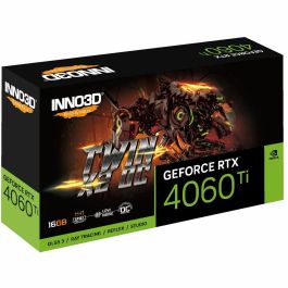 Tarjeta Gráfica INNO3D N406T2-16D6X-178055N 16 GB GDDR6 Geforce RTX 4060 Ti