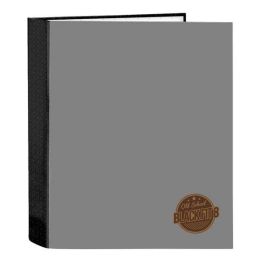 Carpeta de anillas BlackFit8 Old school Negro Gris A4 27 x 33 x 6 cm Precio: 4.88999962. SKU: B1GXFSNHM7