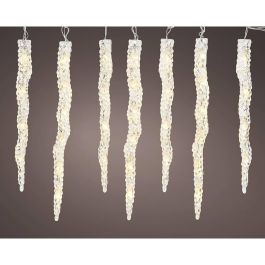 Lumineo Cortina LED Carámbanos, 60 LEDs, Blanco Cálido/Multicolor, Exterior IP44, 3,6 m, 11 Funciones Precio: 28.49999999. SKU: B1G27B8RLF