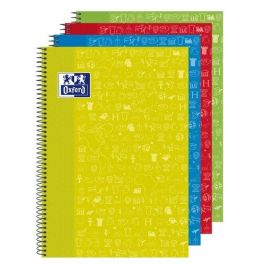 Bloc Oxford School Asignaturas Sociales Tapa Extra Fº 80H Cuadric.4X4 90G Surtido (4 Col.) 4 unidades Precio: 14.49999991. SKU: B17WRGMKXC