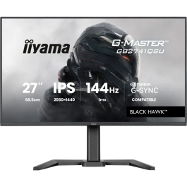 Iiyama IIY4948570127450 Monitor Gaming 27" QHD IPS 144 Hz 1 ms Altura Ajustable G-Master Black Hawk Precio: 207.49999963. SKU: B1DHN777LC