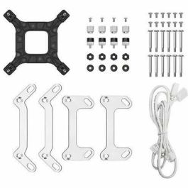 Deepcool LD360 Kit Refrigeración Líquida para CPU, Radiador 360mm, 3x Ventiladores PWM 120mm ARGB, Bomba Eficiente, Blanco