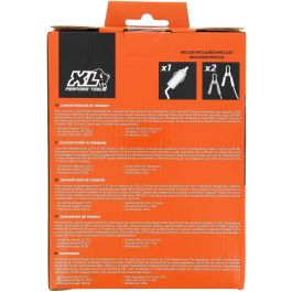 XL PERFORM TOOLS AAAQG37681 - Convertidor 12V-230V 300W con 2 fusibles y 2 salidas USB