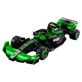 DEQUBE C55032W - Coche Kick Sauber F1 Team C44 de Zhou Guanyu 1:24 - Maqueta de 314 Piezas Licencia CADA