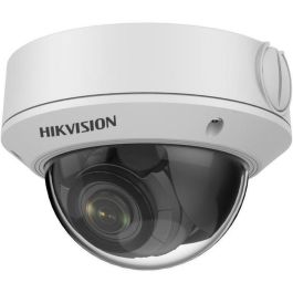 Hikvision Cámara IP Minidomo 4MP 2.8-12mm Antivandálico IR30 DWDR H.265+ IK10 IP67 Audio Alarma