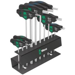 Wera 05004174001 Bicycle Set 6 – Juego de Destornilladores con Mango Corredero en T, 10 Piezas Precio: 132.49999972. SKU: B1CK4ERCE2