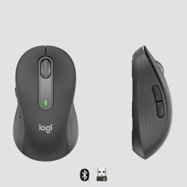 Logitech M650 L Signature for Business - Ratón Inalámbrico Ergonómico Grande con Logi Bolt, SilentTouch, 24 Meses Batería Logitech M650 L Signature for Business - Ratón Inalámbrico Ergonómico Grande con Logi Bolt, SilentTouch, 24 Meses Batería