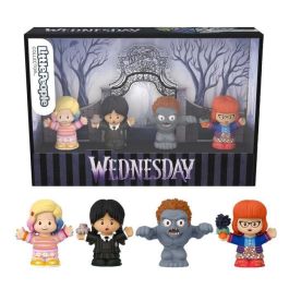 Pack 4 Figuras Miércoles Hwx46 Little People Pack 4 Figuras Miércoles Hwx46 Little People