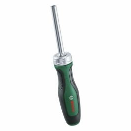 Bosch BOS4053423254099 Destornillador de trinquete con punta (36 dientes, portapuntas magnético, mango agarre suave)