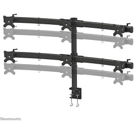 Neomounts FPMA-D700D6 Soporte de mesa para 6 monitores de 19" a 27" (69 cm) y 8 kg, ajuste de altura, negro