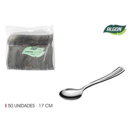 Set de 50 cucharas grandes plata 17 cm Algon (18 Unidades) Set de 50 cucharas grandes plata 17 cm Algon (18 Unidades) Precio: 55.50000049. SKU: B16C3V7TT9