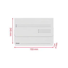 Subcarpeta Esselte Pocket (Bolsa Fuelle) 275G Fº Verde Paquete De 25