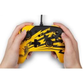Mando con Cable PowerA Nintendo Switch Pokemon Pikachu Lightning - Licencia Oficial, Botones Asignables, Cable USB-C 3m - Ref: 1516985-01 Mando con Cable PowerA Nintendo Switch Pokemon Pikachu Lightning - Licencia Oficial, Botones Asignables, Cable USB-C 3m - Ref: 1516985-01