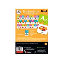 Diset Juego Educativo El Abecedario Castellano con 27 Puzzles para 4 Años