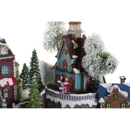 Ciudad Navidad Tradicional DKD Home Decor Multicolor 36 x 34 x 47 cm