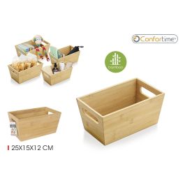 Cesta de Ordenación de Bambú 25x15x12 cm - Confortime (8 Unidades) Precio: 35.78999952. SKU: B1635TXTR7