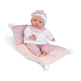 Muñeca bimba llorona en su camita, cuerpo de tela 37 cm Muñeca bimba llorona en su camita, cuerpo de tela 37 cm