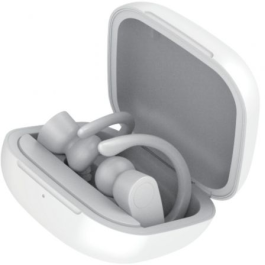 Daewoo DW2023 Auriculares Deportivos Bluetooth con Estuche de Carga, Autonomía 5h, Blancos
