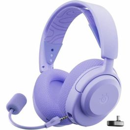 SteelSeries Arctis Nova 3PW Auriculares Gaming Inalámbricos AAATQ08482 - 2.4GHz y Bluetooth - 40h Batería