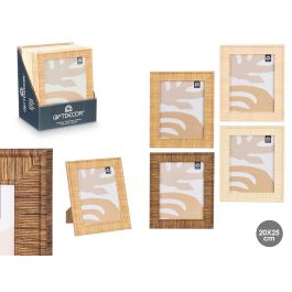 Portafoto Rayado 20x25 cm, Madera MDF y Vidrio, Varios Colores - Giftdecor (24 Unidades) Precio: 78.49999993. SKU: B13MFE7F4Q