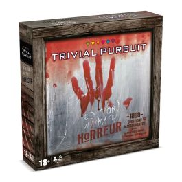 Winning Moves Trivial Pursuit Edición de Terror Juego de Mesa con 1800 Preguntas de Categorías Macabras y Peones de Coleccionista