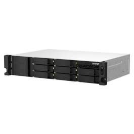 QNAP TS-864EU-RP-8G servidor de almacenamiento NAS Bastidor (2U) Ethernet Negro