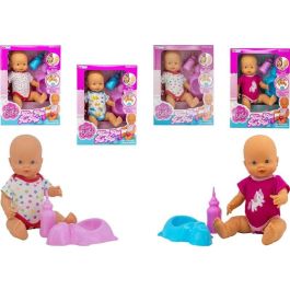 Muñeco baby pipi toma el beberon y hace pipi. 40 cm - modelos surtidos Muñeco baby pipi toma el beberon y hace pipi. 40 cm - modelos surtidos