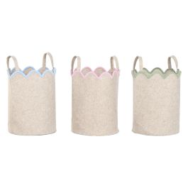 DKD Home Decor Cesta de Fieltro Kids Rosa Verde 30 x 39 x 30 cm (6 Unidades) Almacenaje Infantil DKD Home Decor Cesta de Fieltro Kids Rosa Verde 30 x 39 x 30 cm (6 Unidades) Almacenaje Infantil Precio: 41.50000041. SKU: B1DZXJEXQY