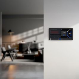 Panel de control Shelly WALL DISPLAY X2(BL)+BLUHT(BLK)