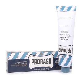 Proraso Crema de Afeitar BLUE con Aloe Vera y Vitamina E, Hidratante y Suavizante para Piel Sensible 150 ml Precio: 2.59000016. SKU: S0594779