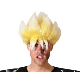 Peluca Rubia Puntiaguda para Cosplay de Guerrero Galáctico o Anime, Fiestas Temáticas Precio: 10.99000045. SKU: B18EQ8M579