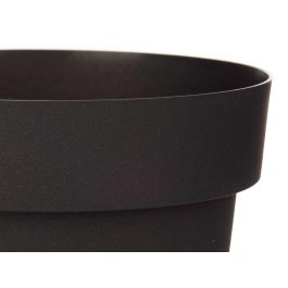 Maceta de plástico antracita 16 cm diámetro - Ibergarden (12 Unidades) Maceta de plástico antracita 16 cm diámetro - Ibergarden (12 Unidades)