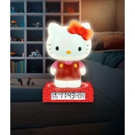 KIDS LICENSING Lámpara 3D con Despertador Hello Kitty and Friends