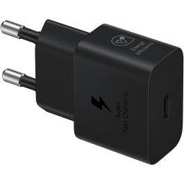 Samsung EP-2510XBEGEU Adaptador de Corriente 25W Super Fast Charging USB Tipo C 1 Puerto para Smartphone Negro